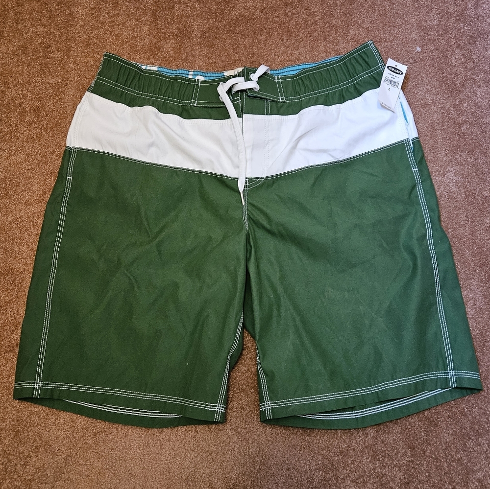 NWT Men's Board Shorts Bathing Suit Size L